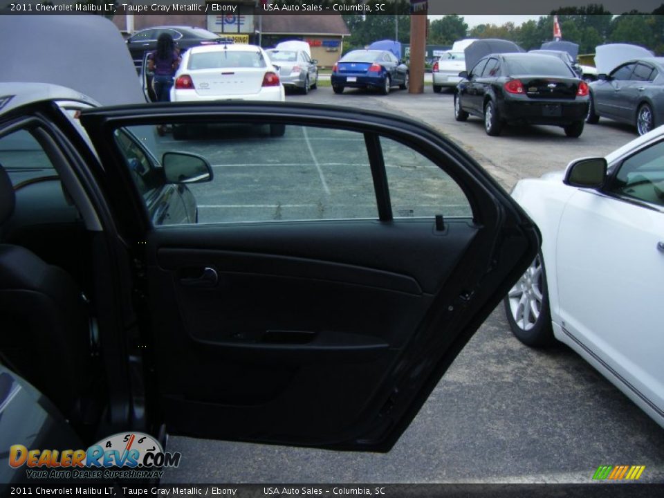2011 Chevrolet Malibu LT Taupe Gray Metallic / Ebony Photo #15