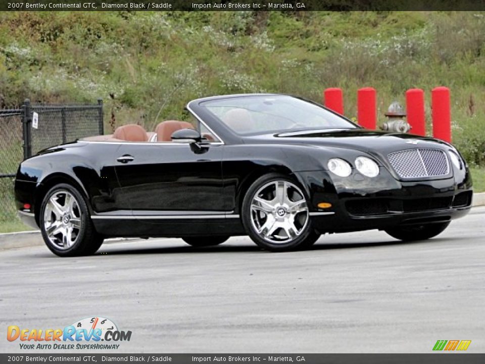 Front 3/4 View of 2007 Bentley Continental GTC  Photo #4