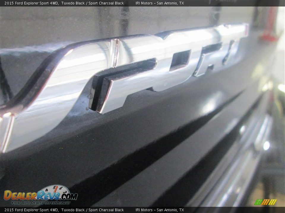 2015 Ford Explorer Sport 4WD Tuxedo Black / Sport Charcoal Black Photo #6