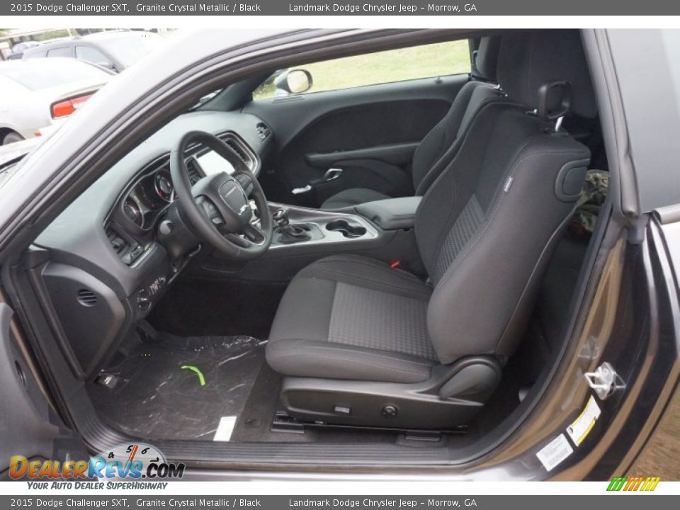 Front Seat of 2015 Dodge Challenger SXT Photo #6