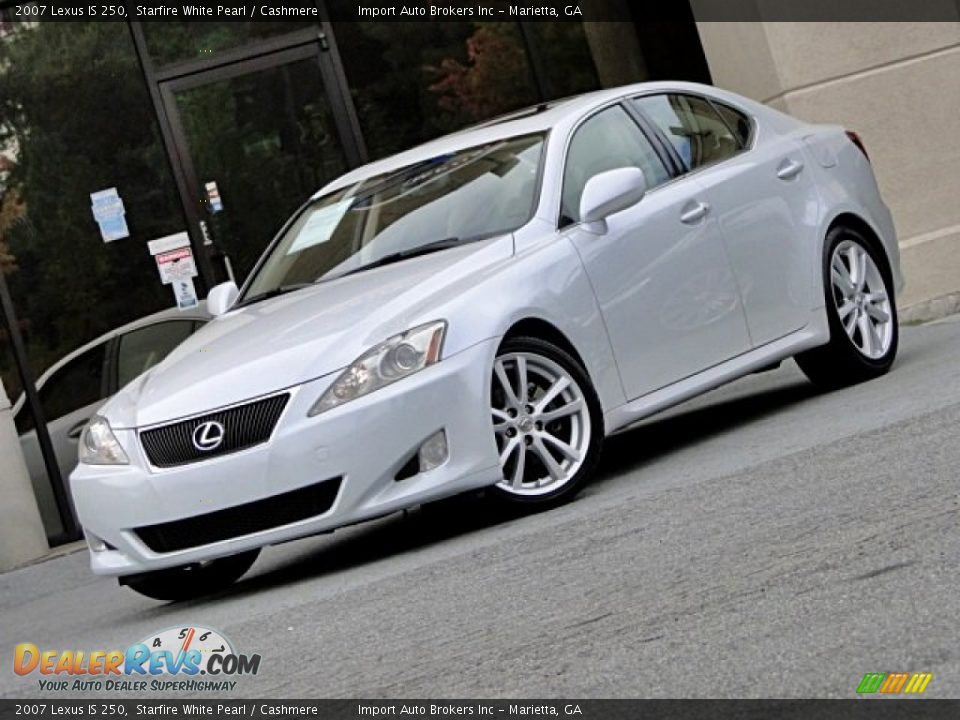 2007 Lexus IS 250 Starfire White Pearl / Cashmere Photo #1