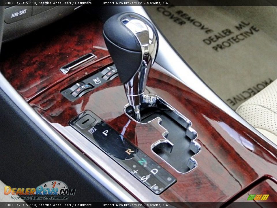 2007 Lexus IS 250 Starfire White Pearl / Cashmere Photo #9