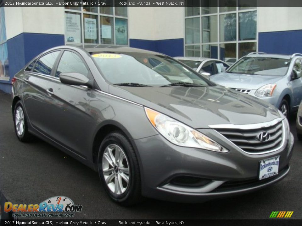 2013 Hyundai Sonata GLS Harbor Gray Metallic / Gray Photo #3
