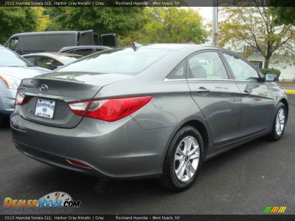 2013 Hyundai Sonata GLS Harbor Gray Metallic / Gray Photo #4