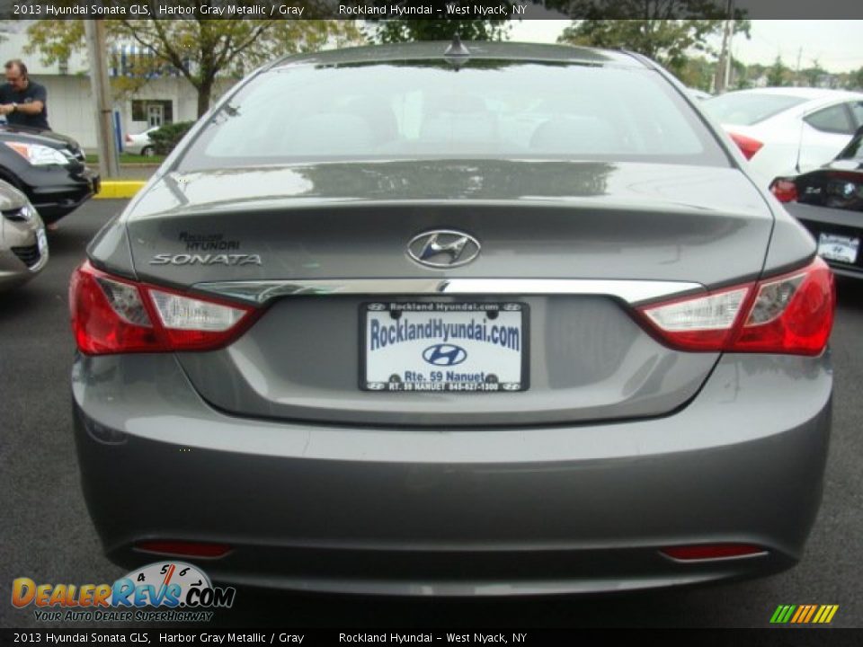 2013 Hyundai Sonata GLS Harbor Gray Metallic / Gray Photo #5
