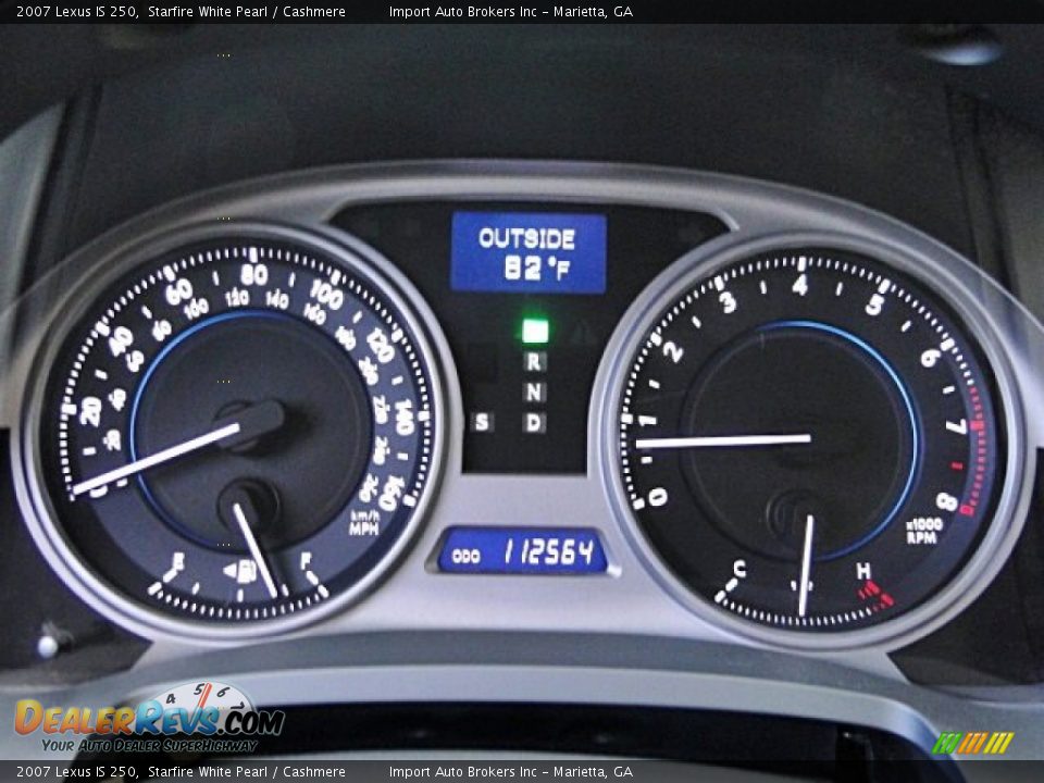 2007 Lexus IS 250 Gauges Photo #17