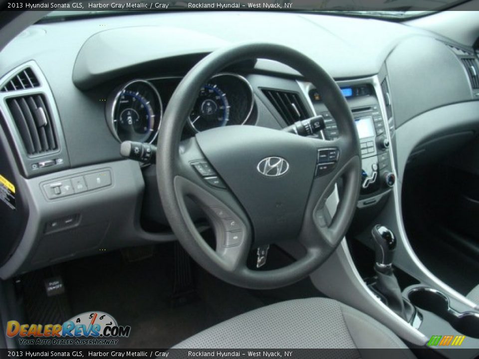 2013 Hyundai Sonata GLS Harbor Gray Metallic / Gray Photo #9