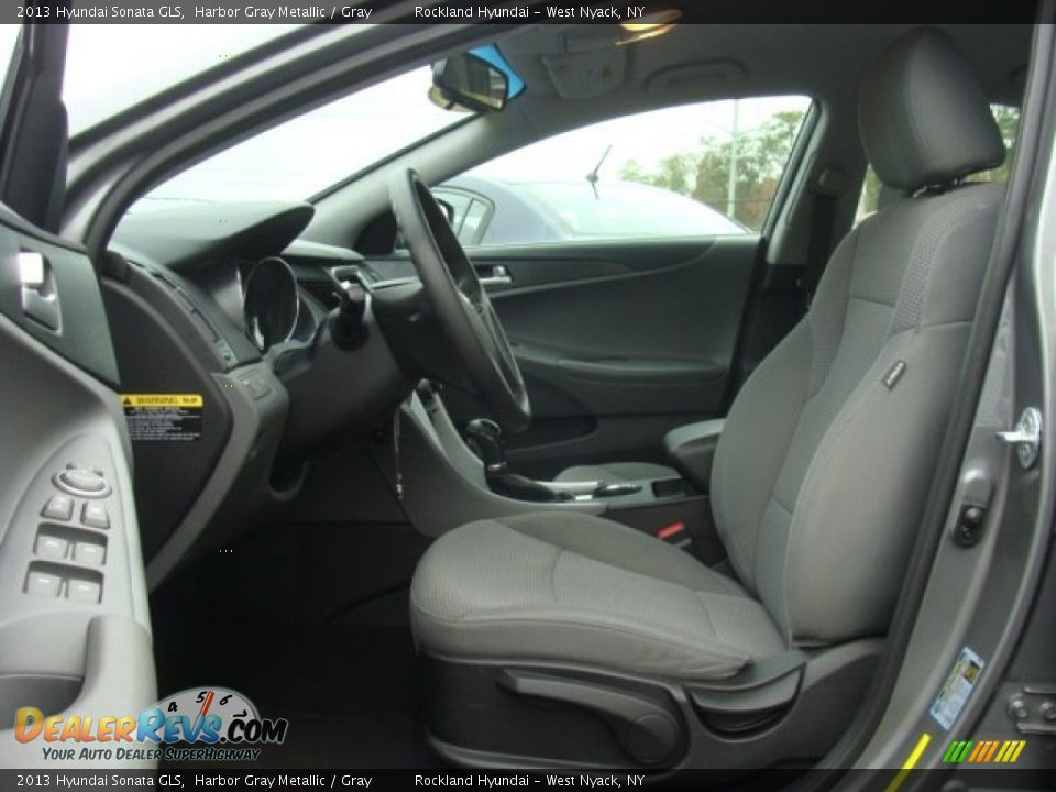 2013 Hyundai Sonata GLS Harbor Gray Metallic / Gray Photo #10