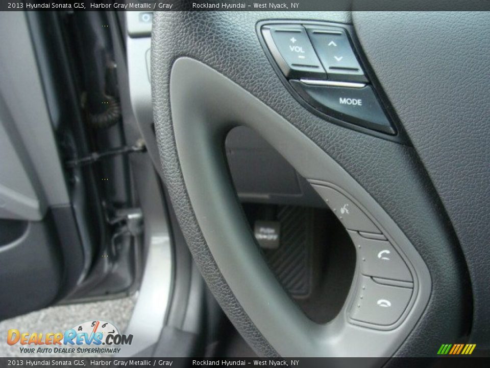 2013 Hyundai Sonata GLS Harbor Gray Metallic / Gray Photo #14