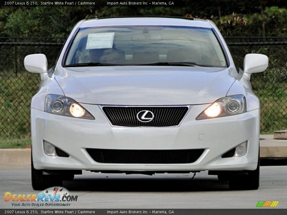 2007 Lexus IS 250 Starfire White Pearl / Cashmere Photo #25