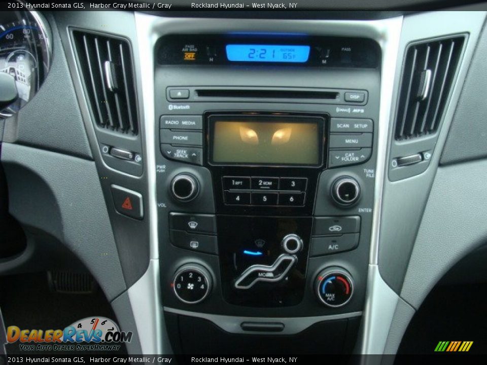 2013 Hyundai Sonata GLS Harbor Gray Metallic / Gray Photo #16
