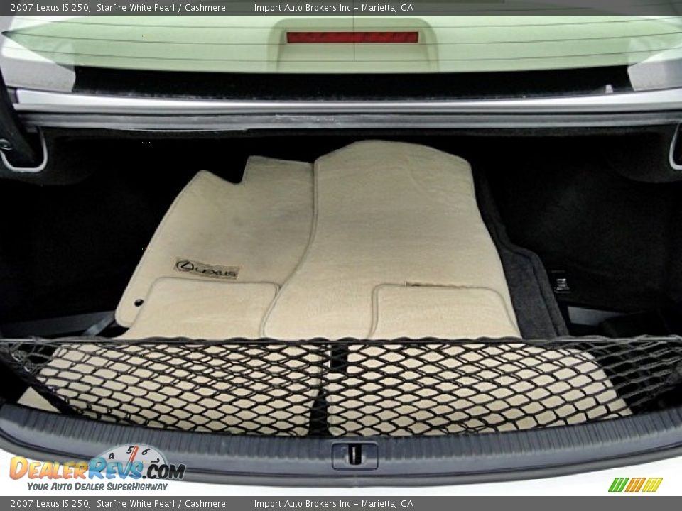 2007 Lexus IS 250 Starfire White Pearl / Cashmere Photo #29