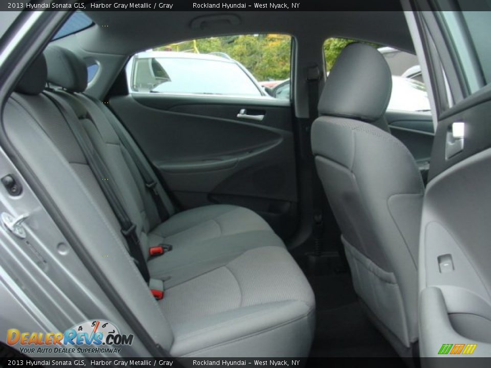 2013 Hyundai Sonata GLS Harbor Gray Metallic / Gray Photo #23
