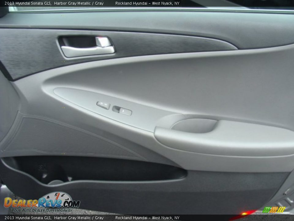 2013 Hyundai Sonata GLS Harbor Gray Metallic / Gray Photo #24