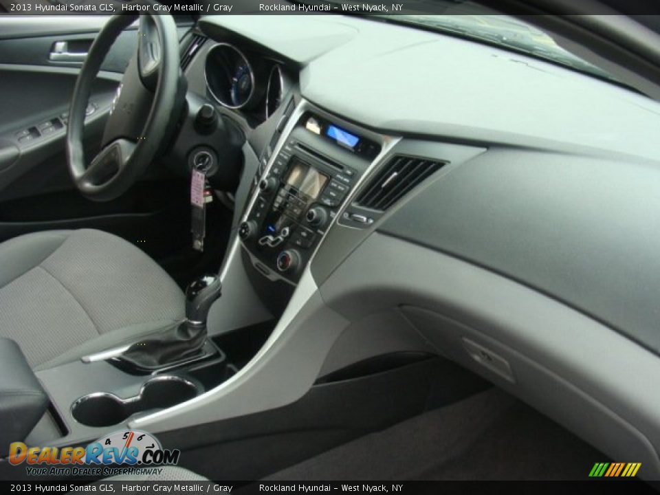 2013 Hyundai Sonata GLS Harbor Gray Metallic / Gray Photo #25
