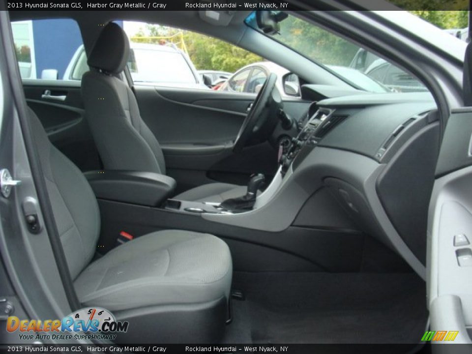 2013 Hyundai Sonata GLS Harbor Gray Metallic / Gray Photo #26