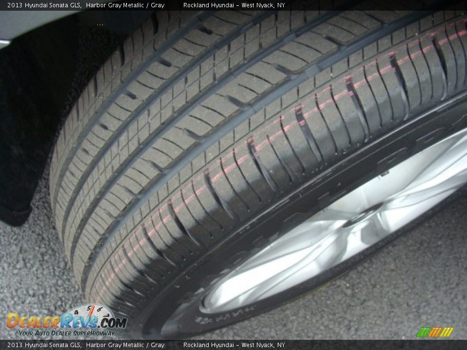 2013 Hyundai Sonata GLS Harbor Gray Metallic / Gray Photo #28