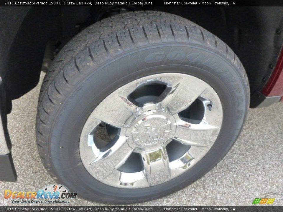 2015 Chevrolet Silverado 1500 LTZ Crew Cab 4x4 Wheel Photo #9