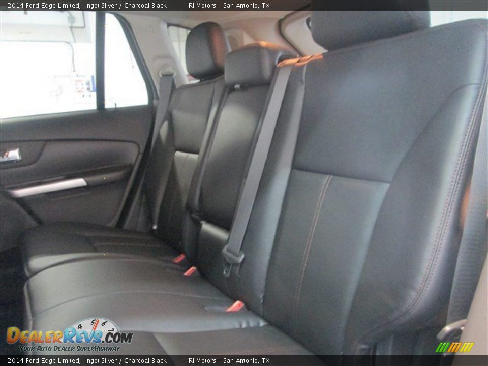 2014 Ford Edge Limited Ingot Silver / Charcoal Black Photo #11