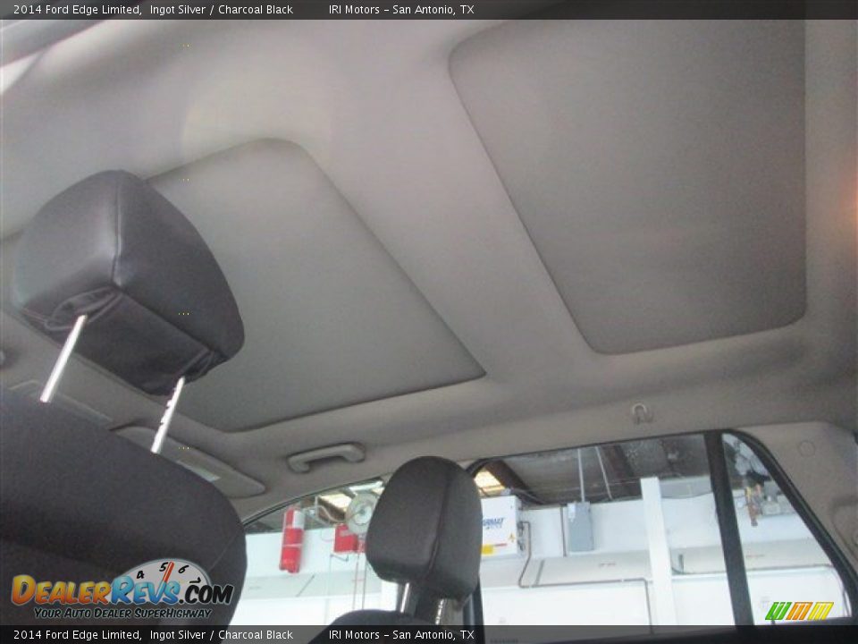 2014 Ford Edge Limited Ingot Silver / Charcoal Black Photo #13