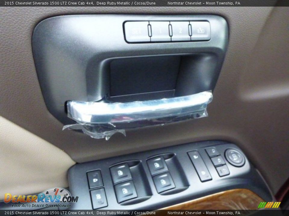 Controls of 2015 Chevrolet Silverado 1500 LTZ Crew Cab 4x4 Photo #13