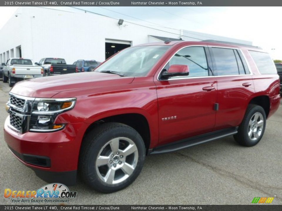 Front 3/4 View of 2015 Chevrolet Tahoe LT 4WD Photo #1