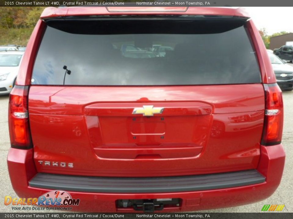 2015 Chevrolet Tahoe LT 4WD Crystal Red Tintcoat / Cocoa/Dune Photo #4