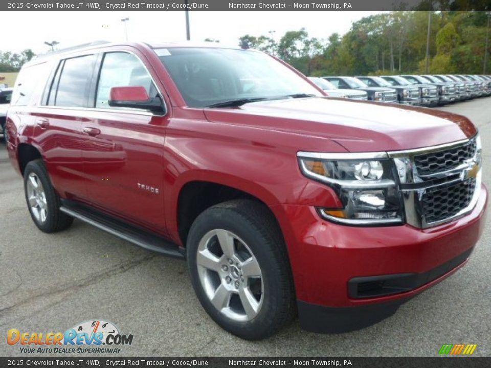2015 Chevrolet Tahoe LT 4WD Crystal Red Tintcoat / Cocoa/Dune Photo #7