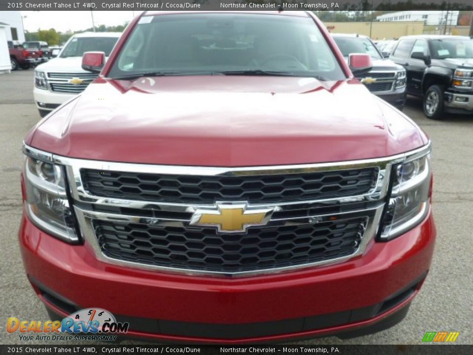 2015 Chevrolet Tahoe LT 4WD Crystal Red Tintcoat / Cocoa/Dune Photo #8