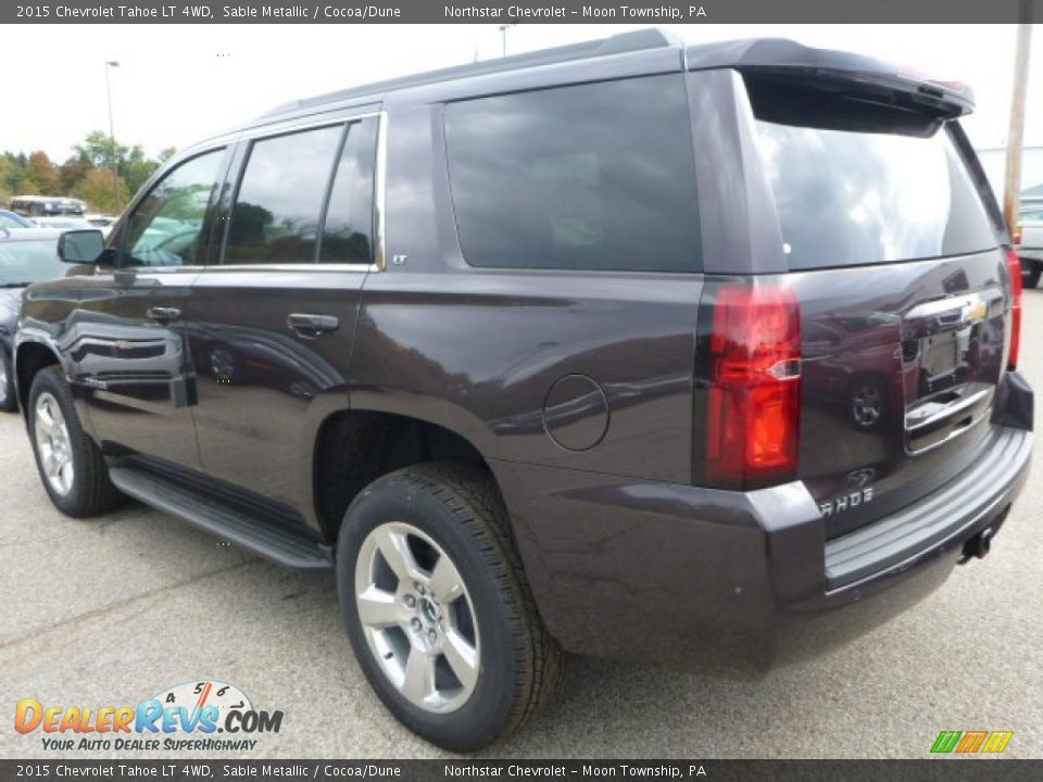 2015 Chevrolet Tahoe LT 4WD Sable Metallic / Cocoa/Dune Photo #3