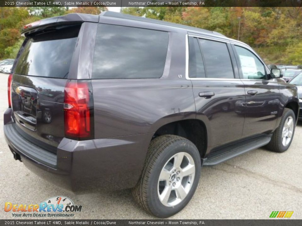 2015 Chevrolet Tahoe LT 4WD Sable Metallic / Cocoa/Dune Photo #5