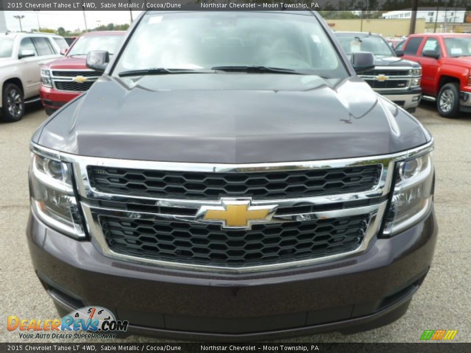 2015 Chevrolet Tahoe LT 4WD Sable Metallic / Cocoa/Dune Photo #8