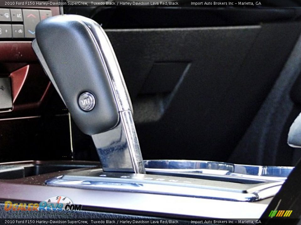 2010 Ford F150 Harley-Davidson SuperCrew Tuxedo Black / Harley Davidson Lava Red/Black Photo #24