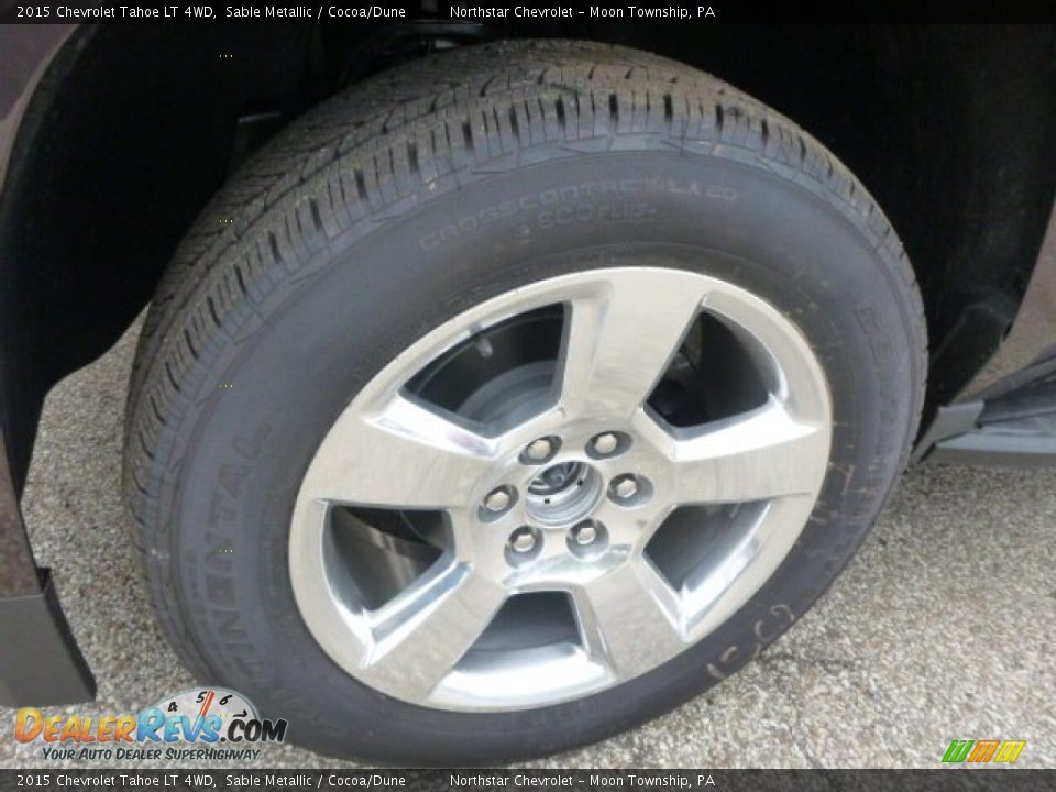 2015 Chevrolet Tahoe LT 4WD Sable Metallic / Cocoa/Dune Photo #9