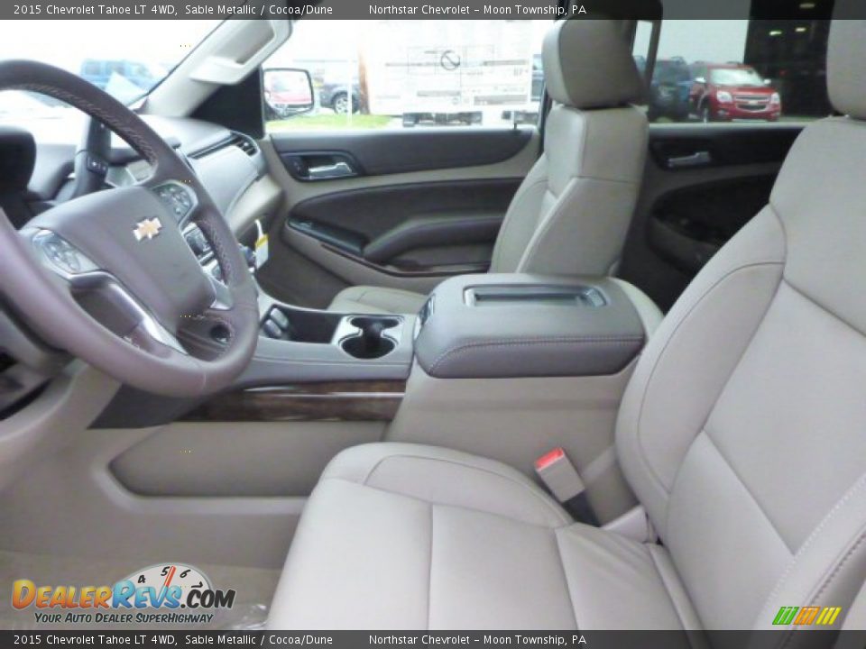 2015 Chevrolet Tahoe LT 4WD Sable Metallic / Cocoa/Dune Photo #10