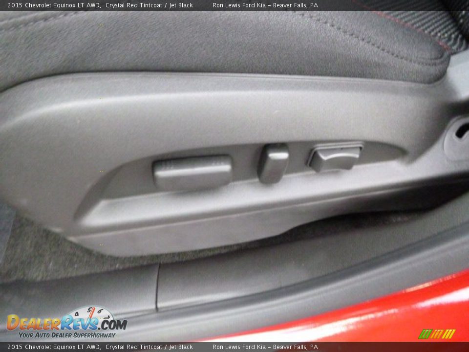 2015 Chevrolet Equinox LT AWD Crystal Red Tintcoat / Jet Black Photo #14