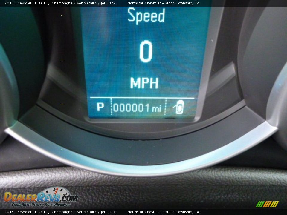 2015 Chevrolet Cruze LT Champagne Silver Metallic / Jet Black Photo #20