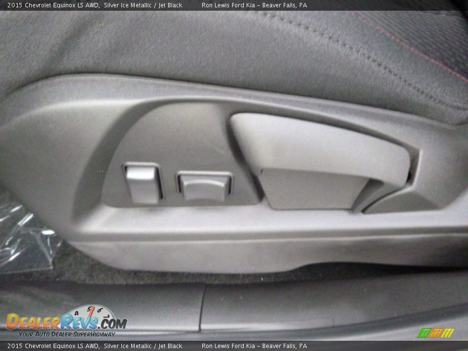 2015 Chevrolet Equinox LS AWD Silver Ice Metallic / Jet Black Photo #16