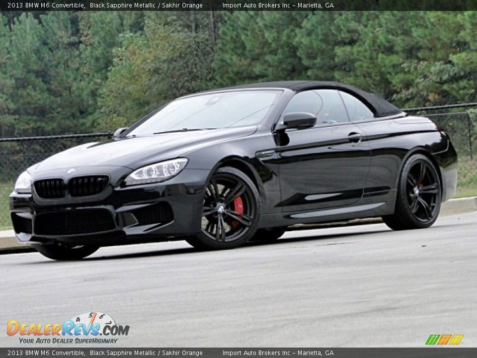 Front 3/4 View of 2013 BMW M6 Convertible Photo #15