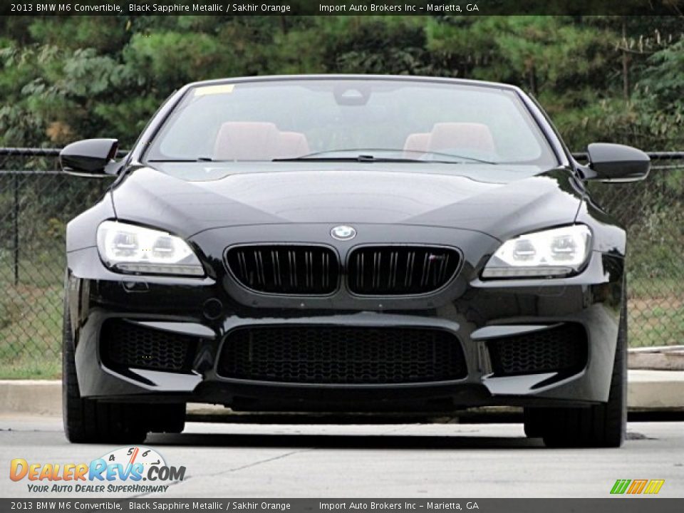 Black Sapphire Metallic 2013 BMW M6 Convertible Photo #23