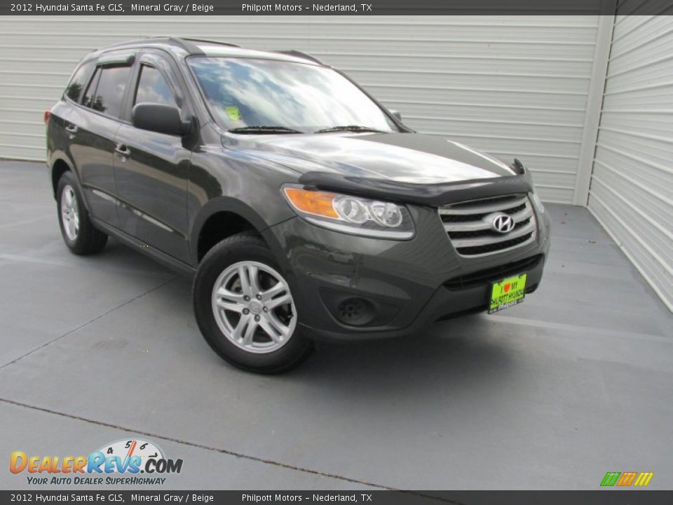 2012 Hyundai Santa Fe GLS Mineral Gray / Beige Photo #1