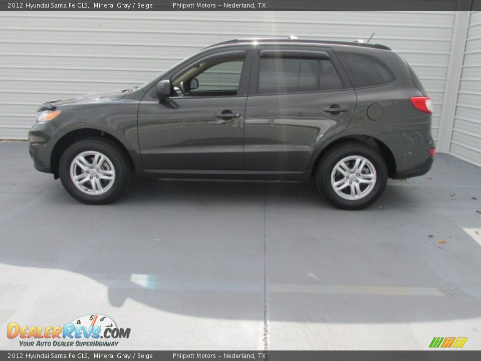 2012 Hyundai Santa Fe GLS Mineral Gray / Beige Photo #3