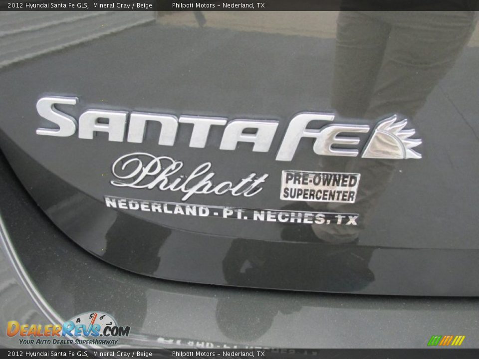 2012 Hyundai Santa Fe GLS Mineral Gray / Beige Photo #14