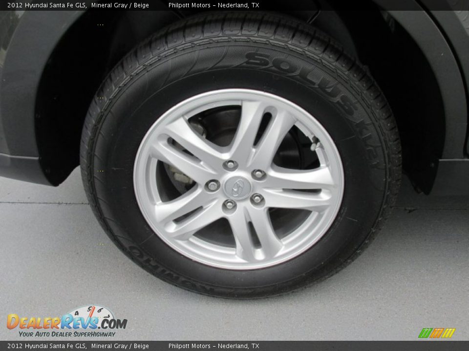 2012 Hyundai Santa Fe GLS Mineral Gray / Beige Photo #15