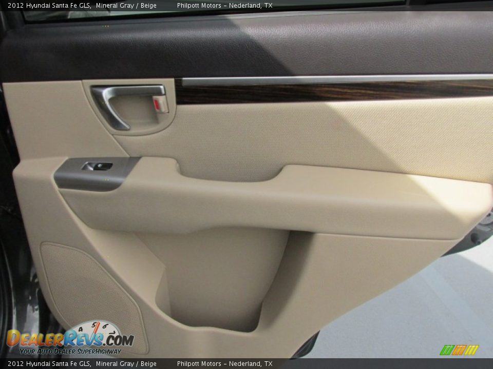 2012 Hyundai Santa Fe GLS Mineral Gray / Beige Photo #25