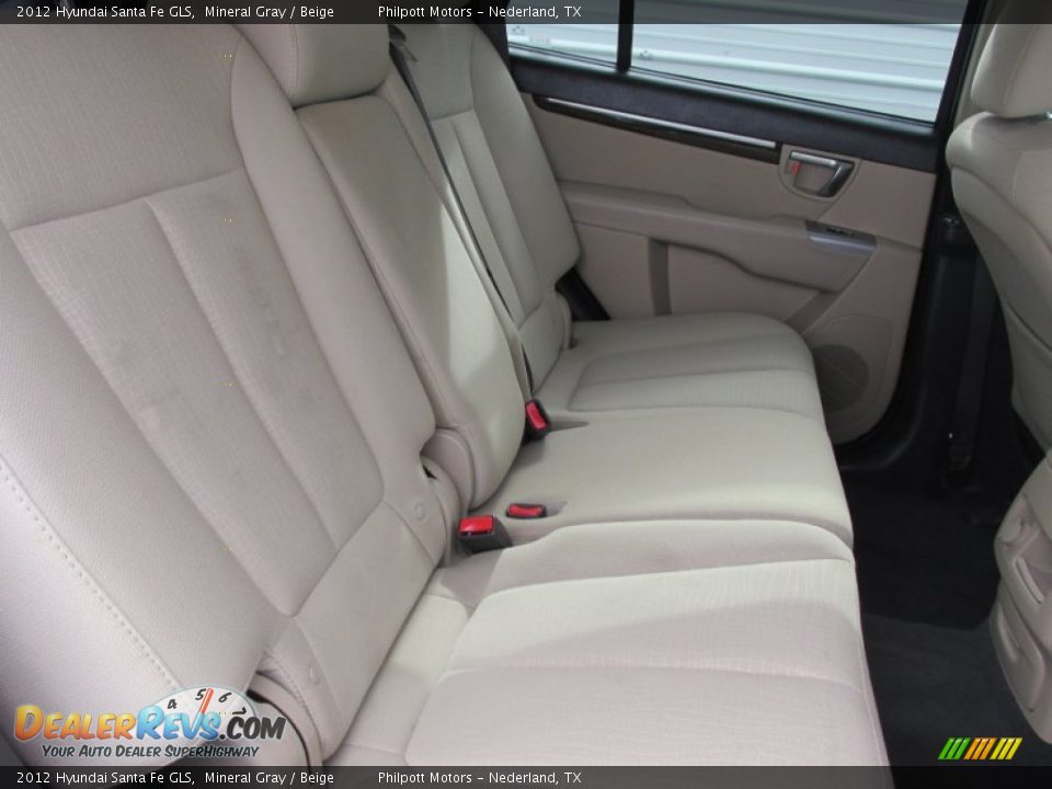 2012 Hyundai Santa Fe GLS Mineral Gray / Beige Photo #26