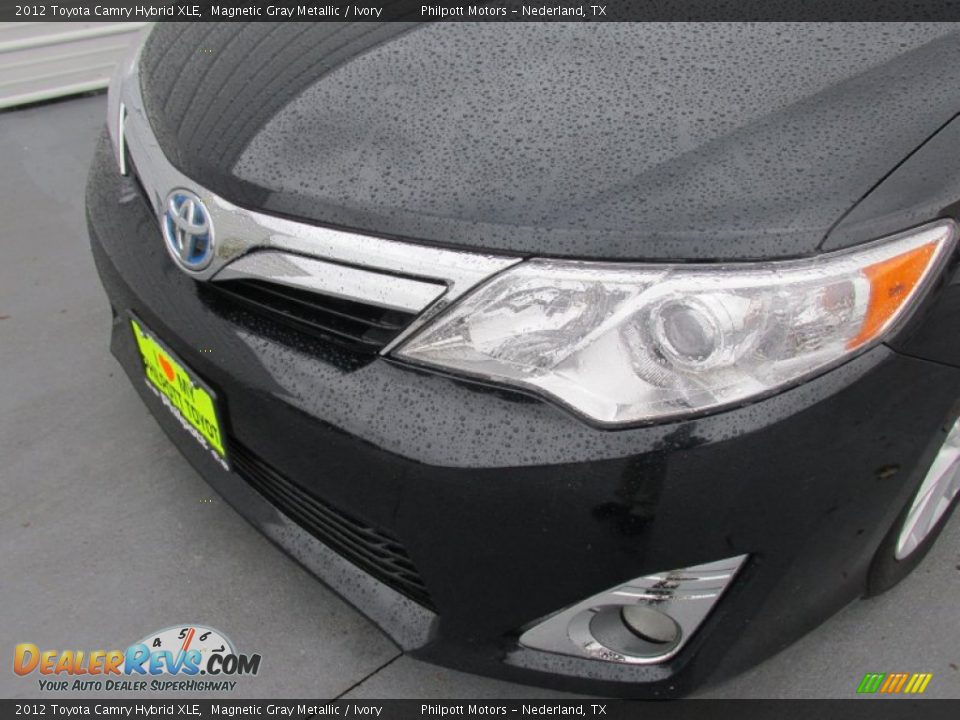 2012 Toyota Camry Hybrid XLE Magnetic Gray Metallic / Ivory Photo #7