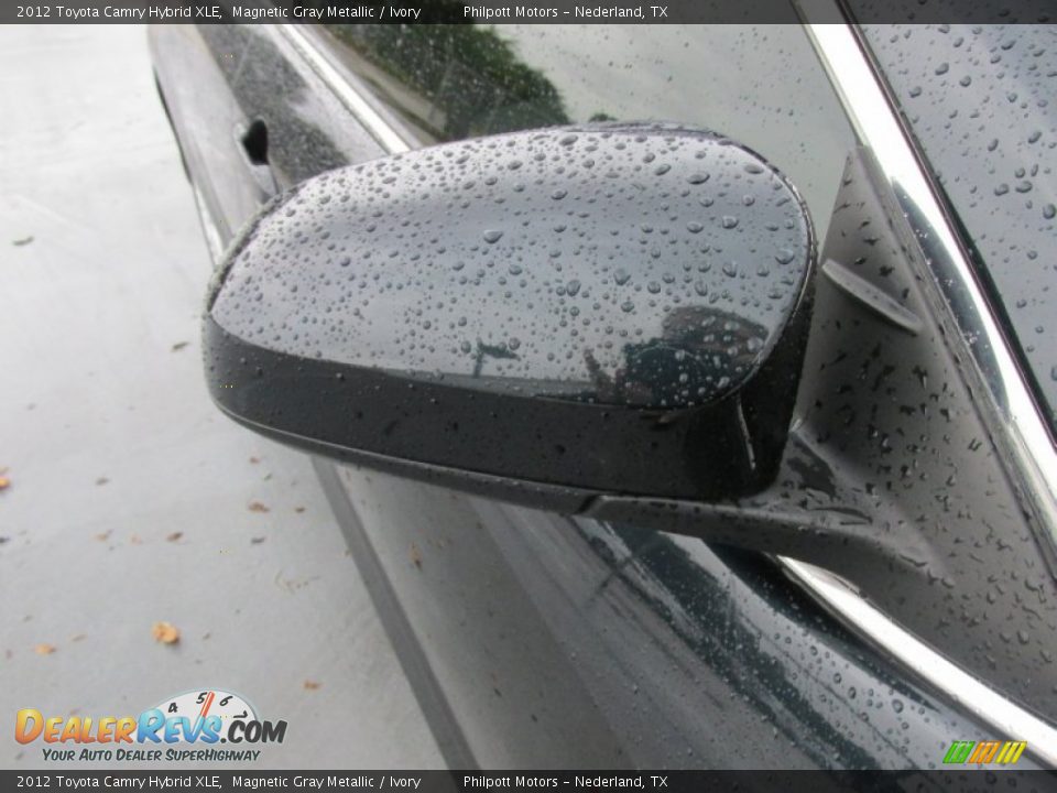 2012 Toyota Camry Hybrid XLE Magnetic Gray Metallic / Ivory Photo #24
