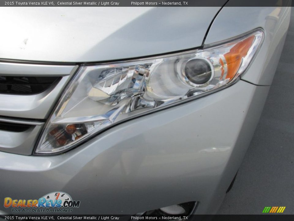 2015 Toyota Venza XLE V6 Celestial Silver Metallic / Light Gray Photo #9
