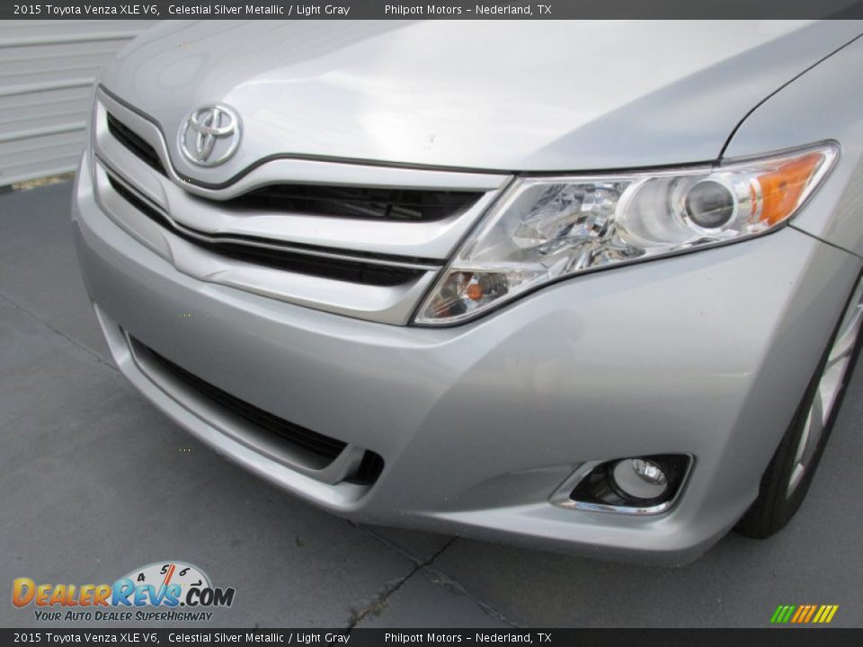 2015 Toyota Venza XLE V6 Celestial Silver Metallic / Light Gray Photo #10